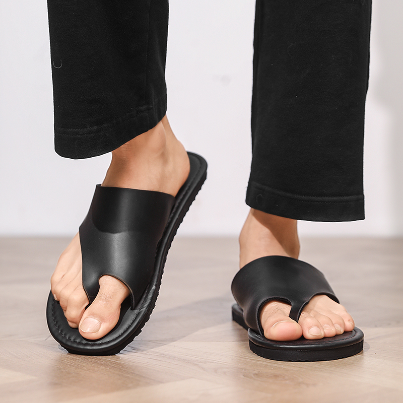 Высококачественные мужские тап – обзор и цена Flip Flop Leather Men