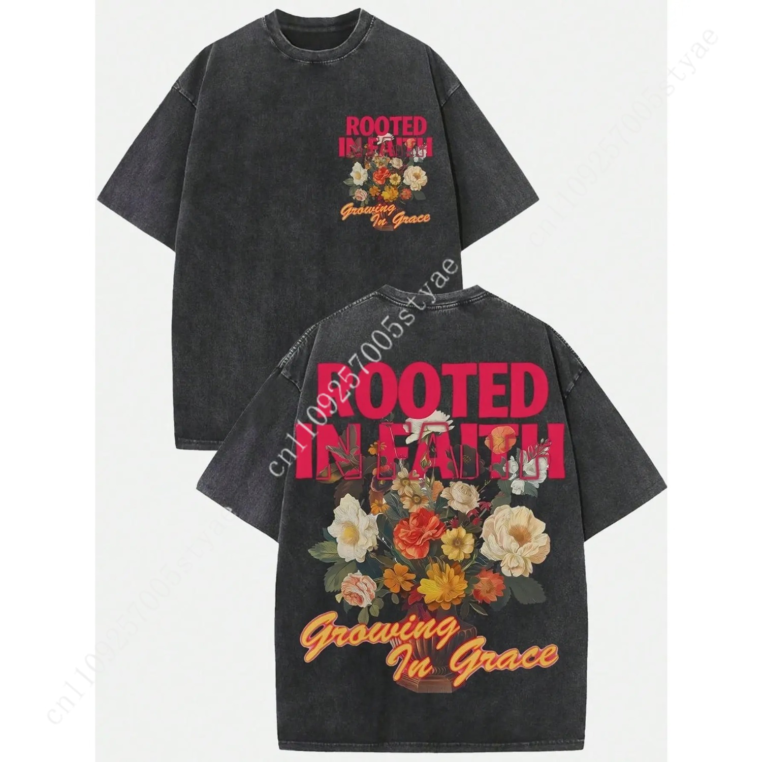 Женская винтажная футболка из  – обзор и цена Tee Graphic Print