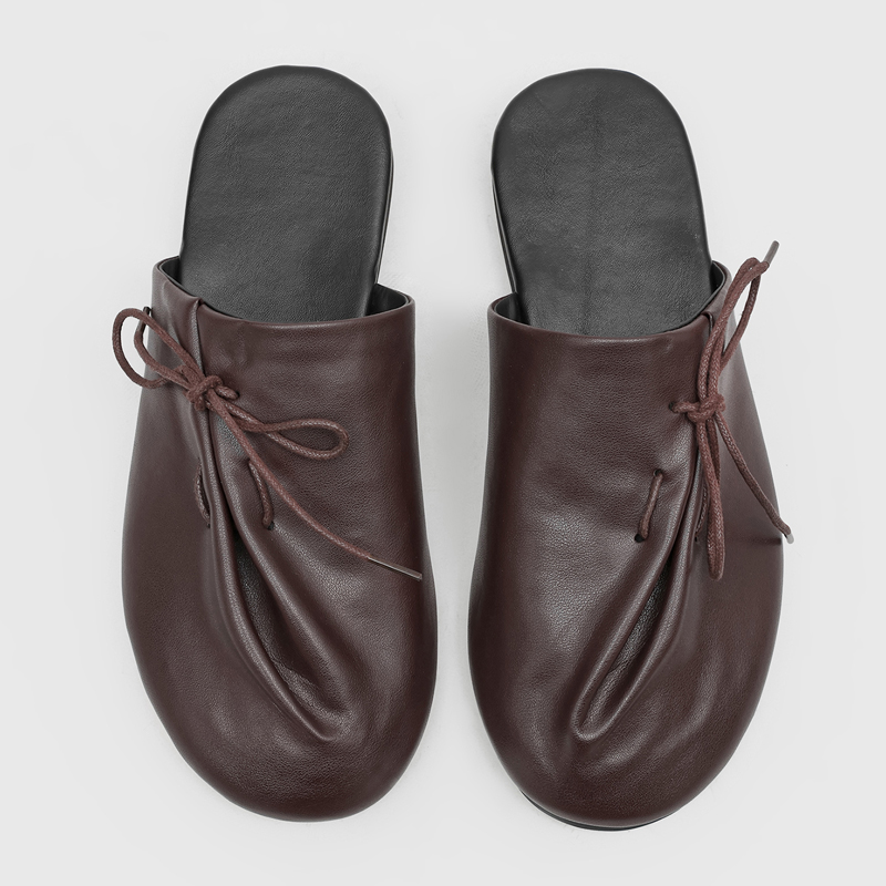 Новые модные удобные мужские п – обзор и цена Flip Flop Leather Men