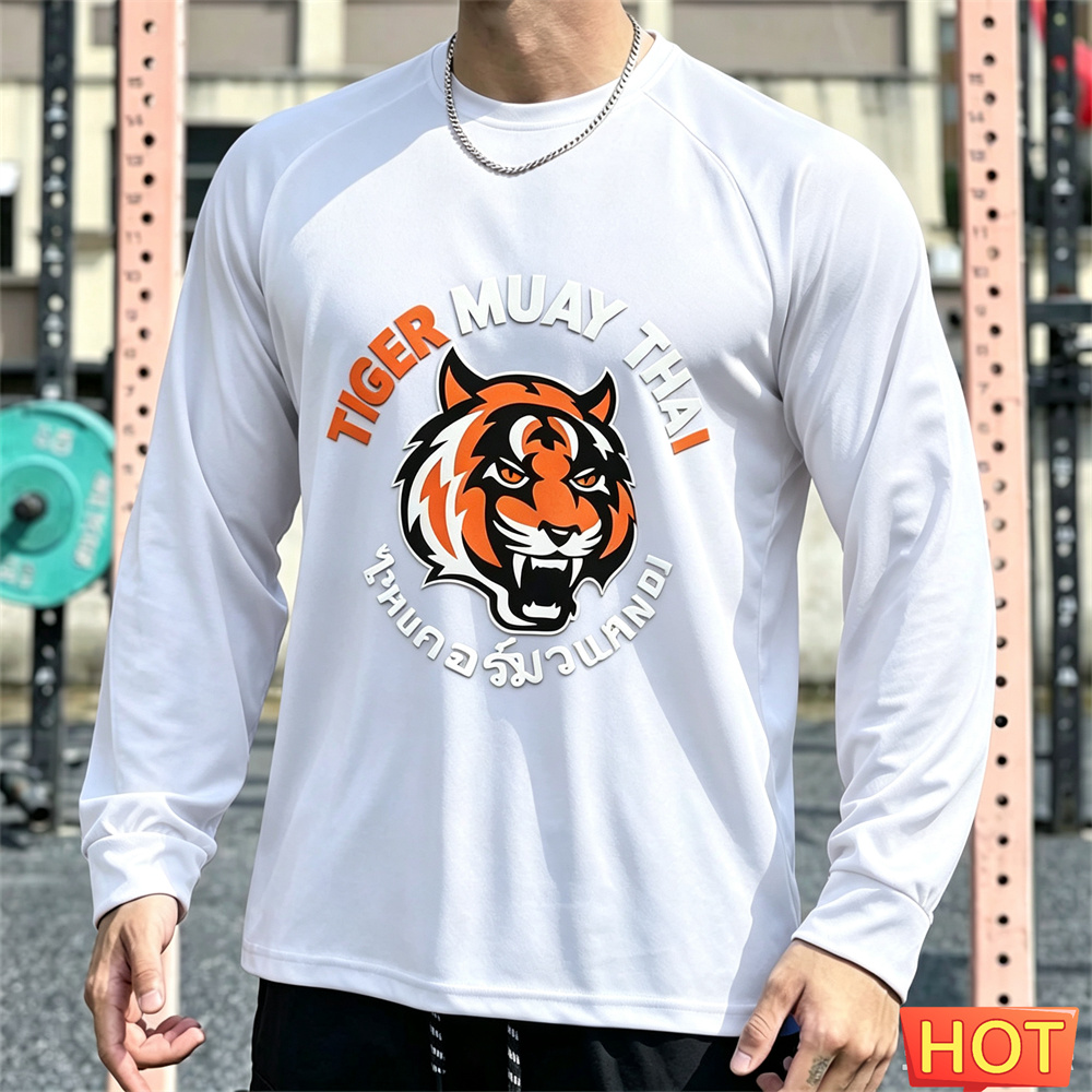 Мужская футболка с длинным рук – обзор и цена Tee Graphic Print